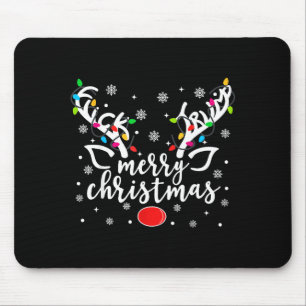 Funny Anti Trump Christmas Reindeer Funny Feminist Mouse Mat