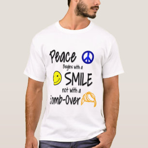 Funny Anti-Trump Comb-Over Design T-Shirt