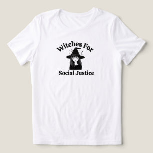 Funny Anti Trump Feminist Witchy Liberal Democrat Tri-Blend Shirt