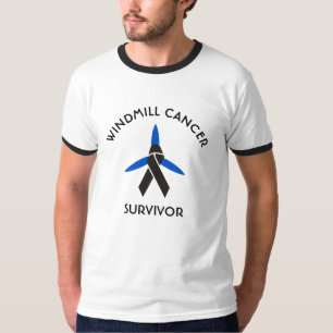 Funny Anti Trump Humour, Windmill Cancer Survivor T-Shirt