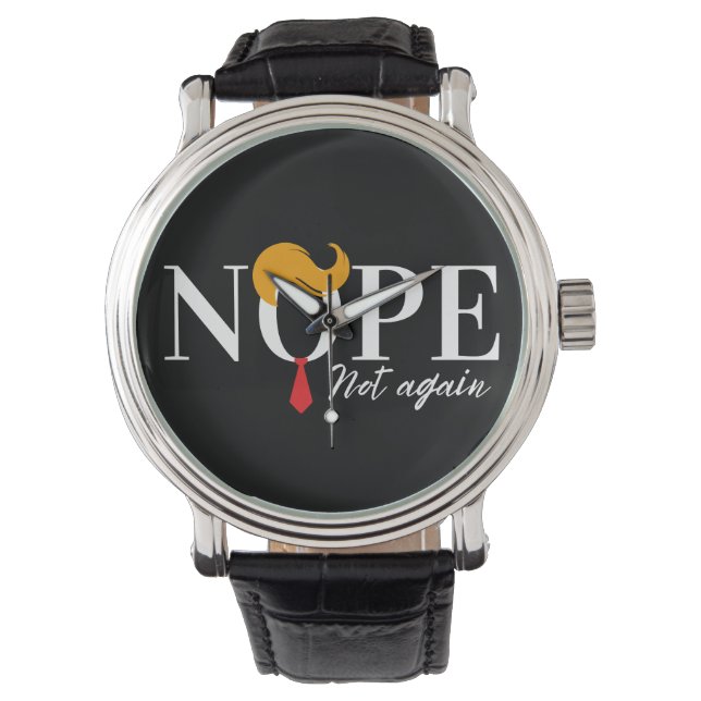 Funny Anti trump nope not again - election 2024  Watch (Front)