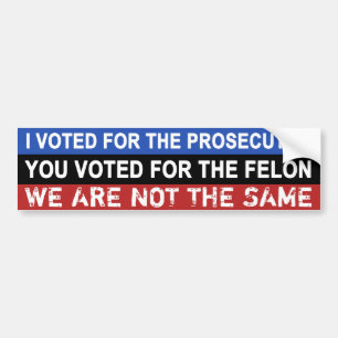 Funny Anti-Trump ‘Not The Same’ Bumper Sticker