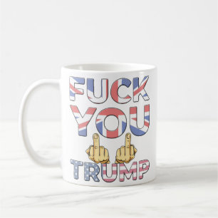 Funny Anti Trump Political Satire Design Bold Pr Coffee Mug