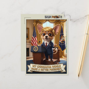 Funny anti-Trump Postcard