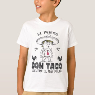 Funny Anti Trump Taco Don Taco Not So Subtle Polit T-Shirt