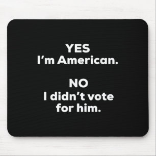 Funny Anti Trump Tees Uni-adults Black Small Clic Mouse Mat