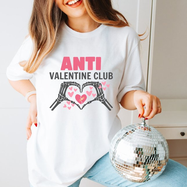 Funny Anti Valentine's Day Gift Cute Lonely Heart T-Shirt (Creator Uploaded)