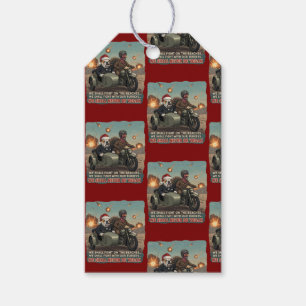 Funny anti-vegan Gift Tag