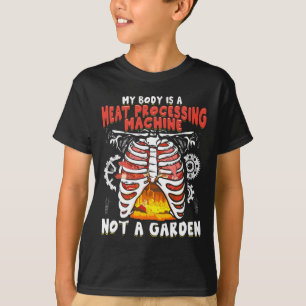 Funny Anti Vegan Meat Eater Funny Meat Lover Bbq C T-Shirt