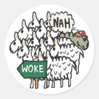 Funny Anti Woke Sheep