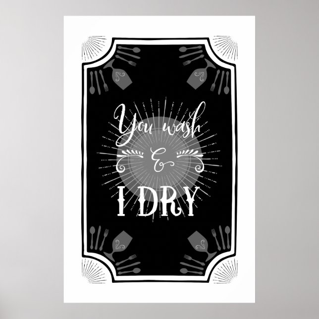 Funny Antique Kitchen Sign (Front)