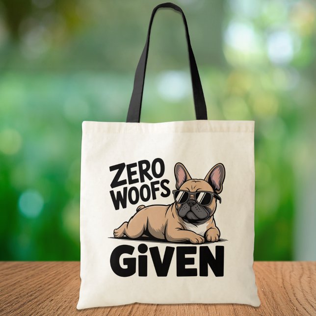 Funny Antisocial French Bulldog Frenchie Dog Lover Tote Bag (Creator Uploaded)