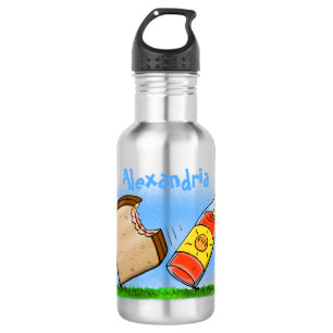 Funny ants cartoon 532 ml water bottle