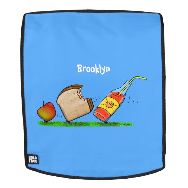Funny ants cartoon backpack (Removable Face)