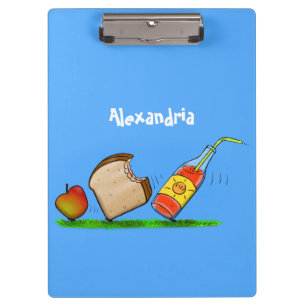 Funny ants cartoon clipboard