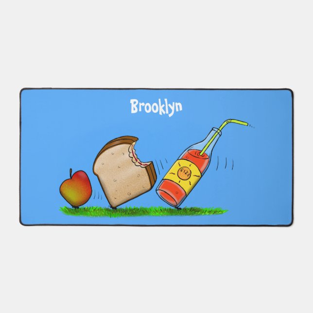 Funny ants cartoon desk mat (Front)