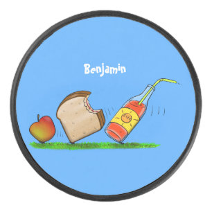 Funny ants cartoon hockey puck