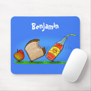 Funny ants cartoon mouse mat