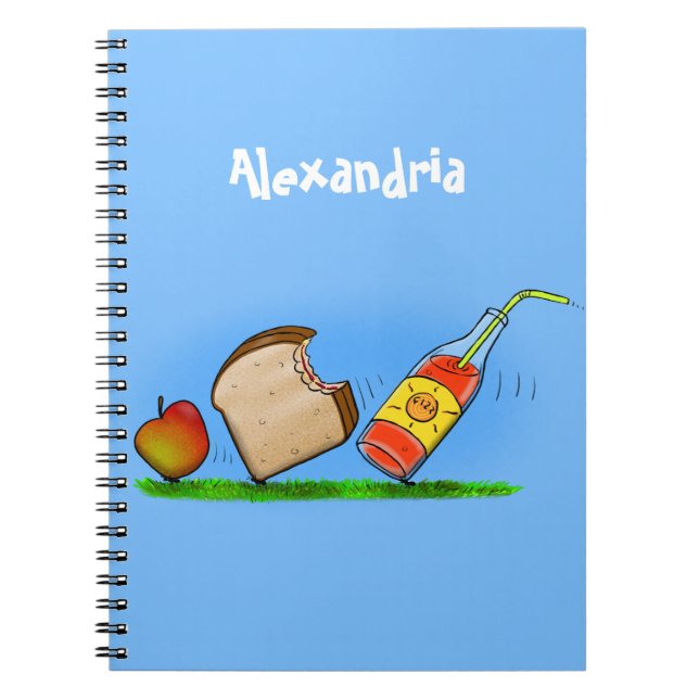 Funny ants cartoon notebook (Front)