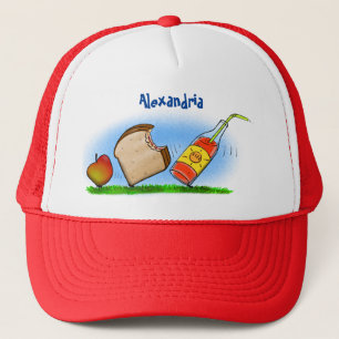 Funny ants cartoon trucker hat