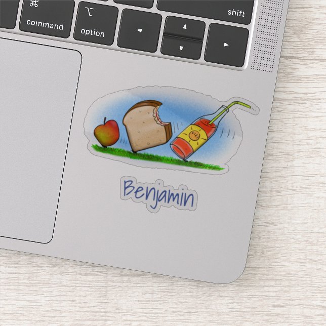 Funny ants picnic cartoon illustration humour (Detail)