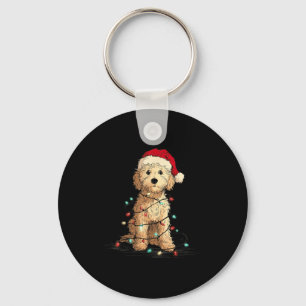 Funny Ao Christmas Graphics Dog Lights Lover Key Ring