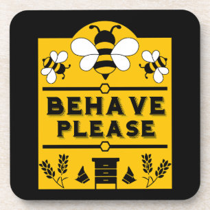 Funny Apiary Honey Farmer Coaster