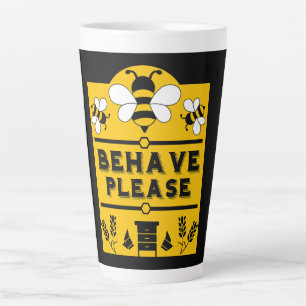 Funny Apiary Honey Farmer Latte Mug