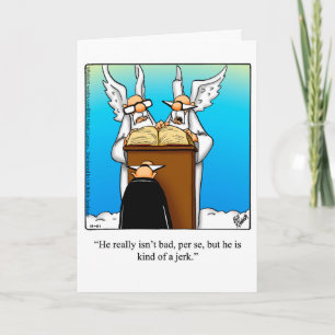 Funny Apology Humour Greeting Card "Spectickles"