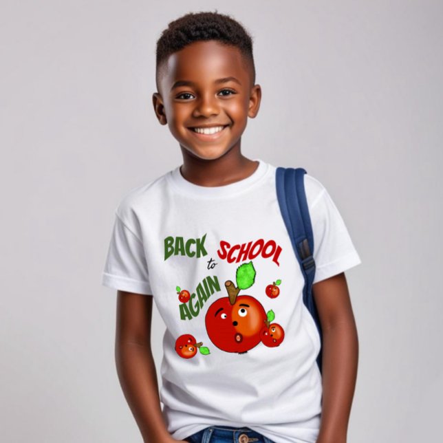 Funny apples back to school T-Shirt (Creator Uploaded)