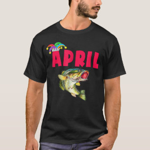 Funny April Fool's Day April 1st Joke Pranks Kids  T-Shirt