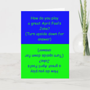 Funny April Fool's Day Joke Card