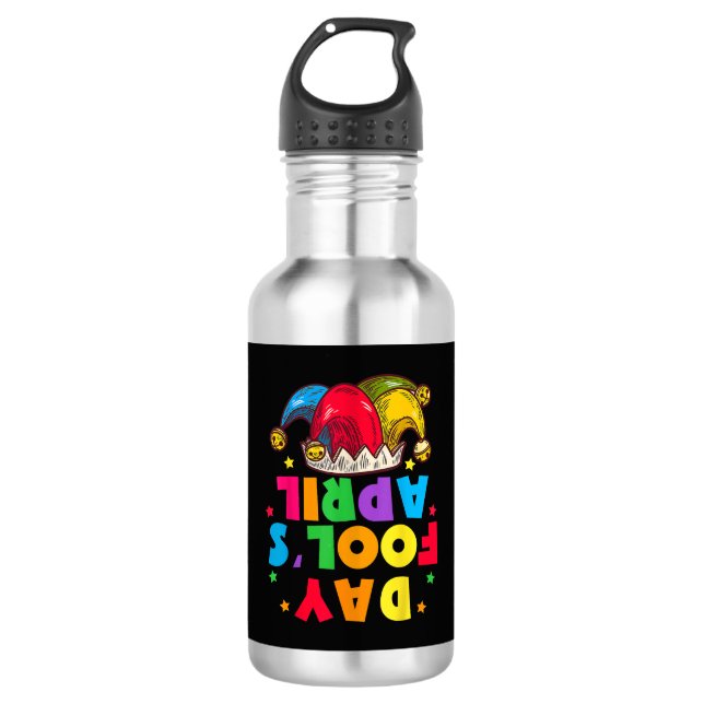 Funny April Fool's Day Pranks Kit 1st April Jokes 532 Ml Water Bottle (Front)