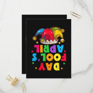 Funny April Fool's Day Pranks Kit 1st April Jokes Invitation Postcard