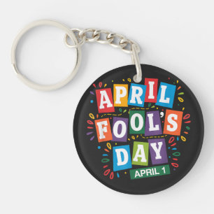 Funny April Fools Day Pranks Kit Key Ring