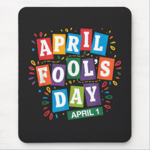 Funny April Fools Day Pranks Kit Mouse Mat
