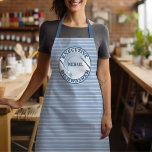 Funny Apron Executive Dishwasher Apron<br><div class="desc">Funny Apron Executive Dishwasher Aprons - Lay down the law and show who washes the dishes in your kitchen! Presenting this funny apron with a dish, fork and knife. Featuring the message: "executive dishwasher". The apron is able to be customised so you can add the name of your home's "executive...</div>