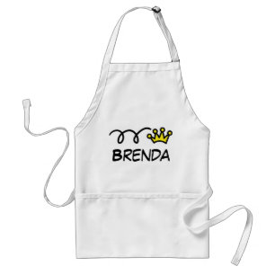 Funny apron with name