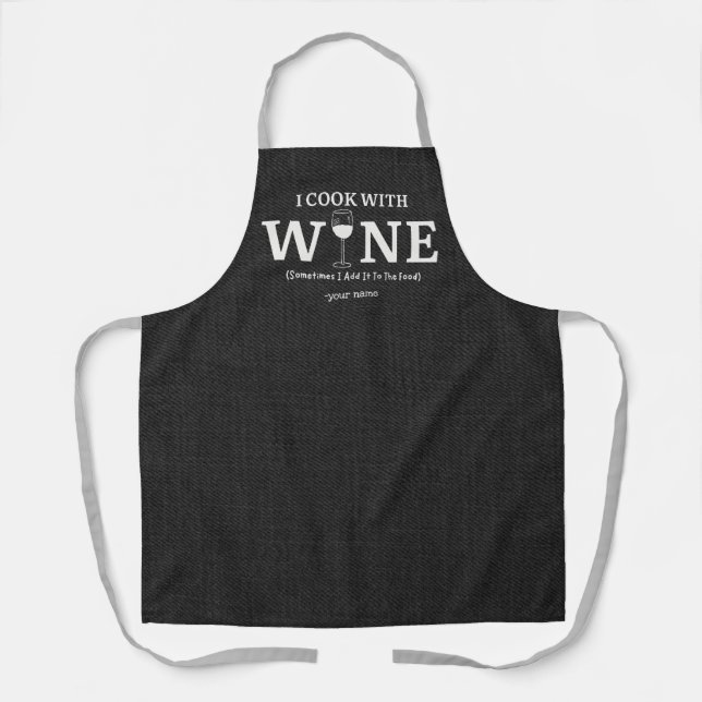 Funny Apron with or without Personalisation (Front)