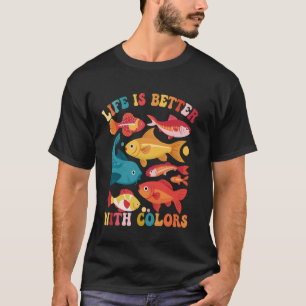 Funny Aquarium Triggerfish Reef Tropical Fish Love T-Shirt