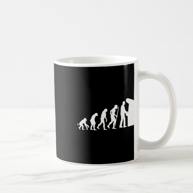 Funny Arcade Evolution Arcade Old School Video Gam Coffee Mug (Right)