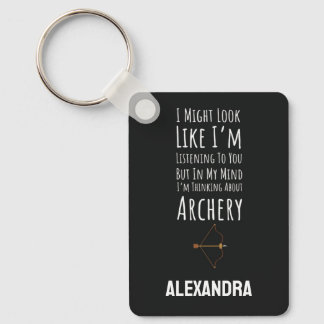 Funny Archery Bow And Arrow Archer Key Ring