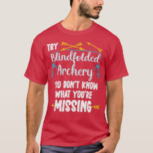 Funny Archery Bow and Arrow Bowhunting Target Spor T-Shirt