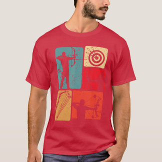 Funny Archery Cool Bow Arrowarget Game Enthusiast  T-Shirt