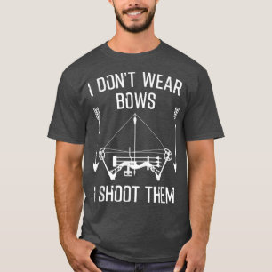 Funny Archery Designs For Men Father Shooting Fans T-Shirt