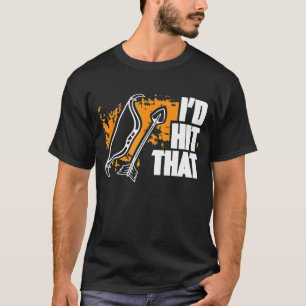 Funny Archery  Id Hit That Laughing Arrow Bow Tee