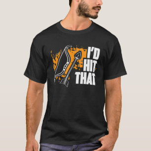 Funny Archery T I'd Hit That Laughing Arrow T-Shirt