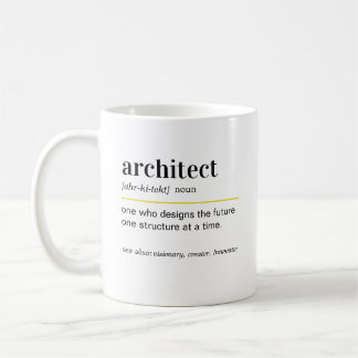 Funny Architect Definition Gift Coffee Mug
