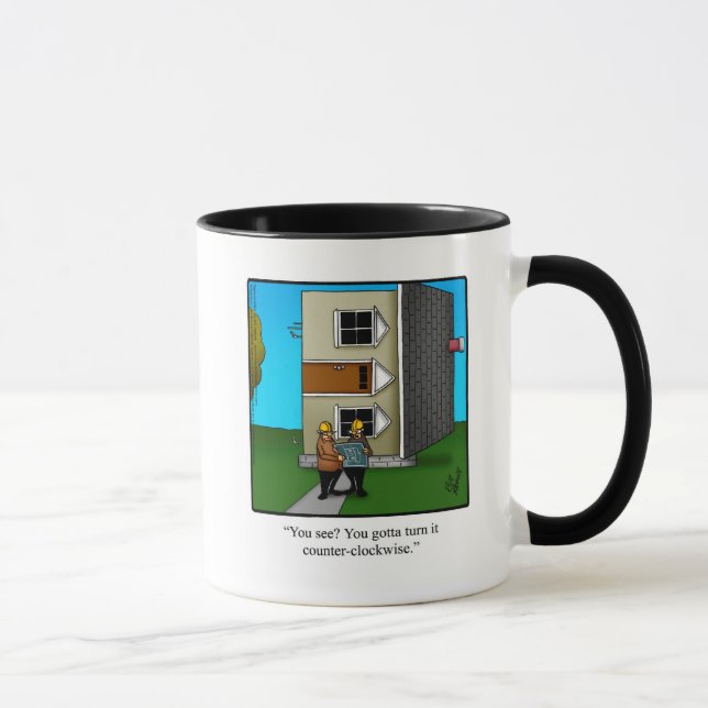 Funny Architect Humour Mug Gift "Spectickles" (Right)