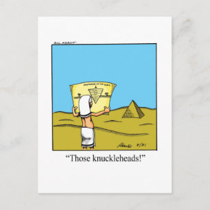 Funny Architecture Humour Postcard